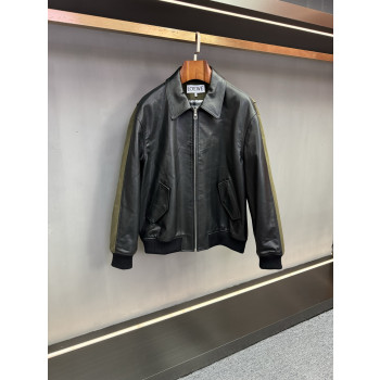 로에베 카우하이드 스플라이싱 재킷