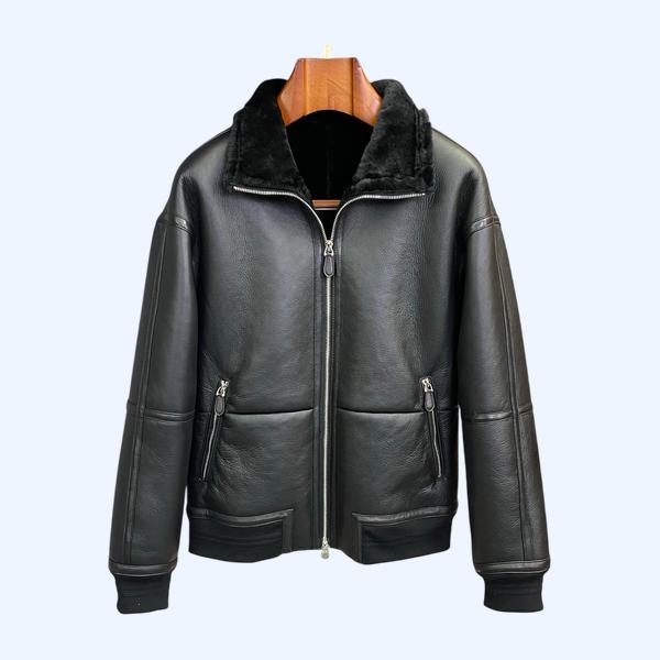 LP 메리노 퍼 재킷