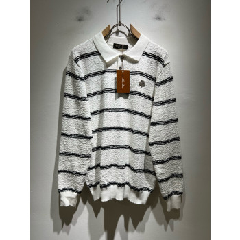 LP 패턴 울 스웨터