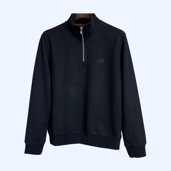 로로피아나  지퍼 하프 터틀넥 셔츠