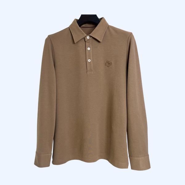 로로피아나 클래식 커스텀 코튼 라펠 셔츠