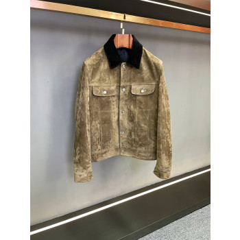 벨루티 스웨이드 재킷