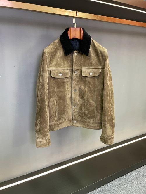 벨루티 스웨이드 재킷