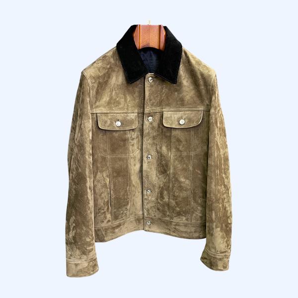 벨루티 스웨이드 재킷