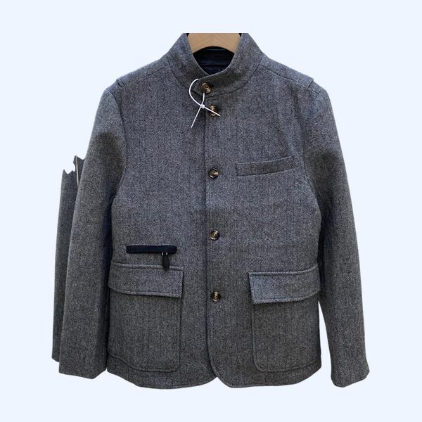 벨루티 헤링본 울 재킷