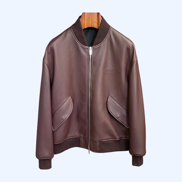 디올 가죽 재킷