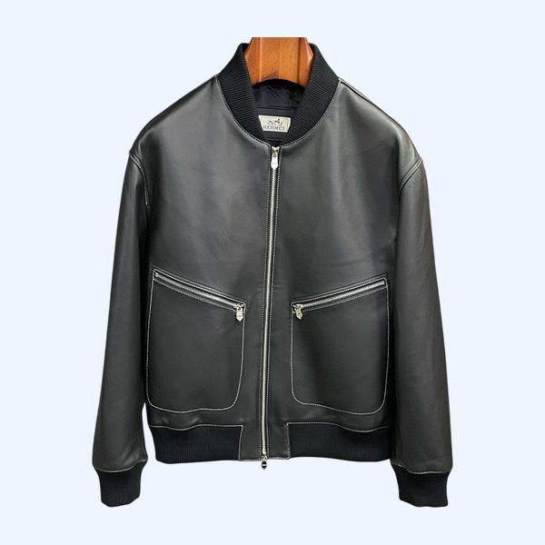 에르메스 자크가죽 재킷