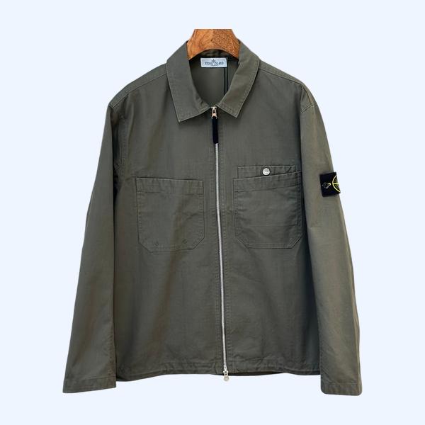 스톤아일랜드 밀스펙 스트레치 립스톱 재킷