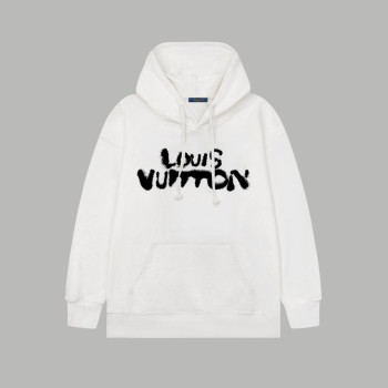 LV 그래피티 면 후드티