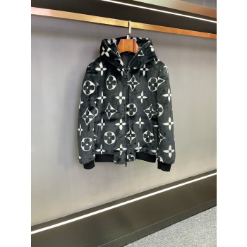 LV 밍크 후드 재킷