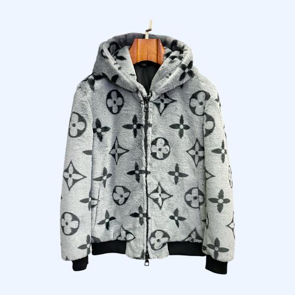 LV 밍크 후드 재킷