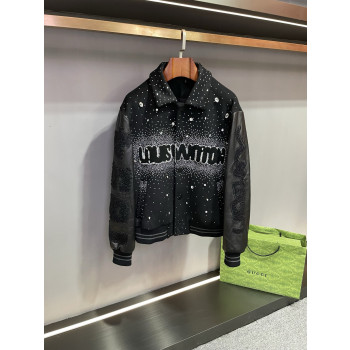 LV 소가죽 블랙 케시미어 재킷