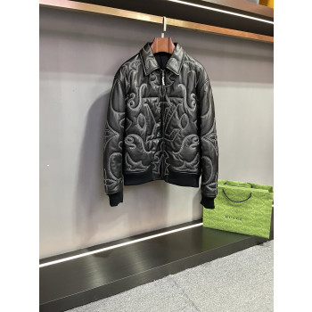 LV 자수 로고 자켓