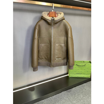 LV 퍼 올인원 후드 리버서블 재킷