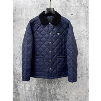 프라다 삼각 다운 제킷