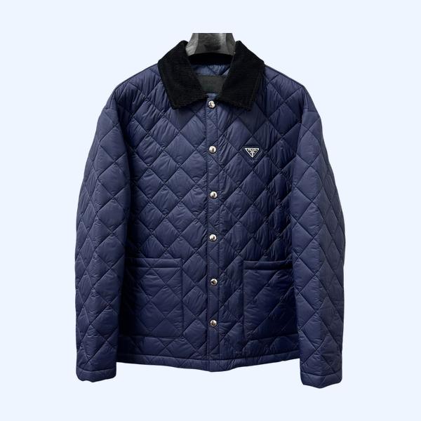 프라다 삼각 다운 제킷