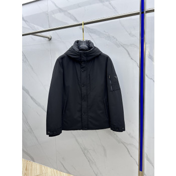 프라다 후드 다운재킷