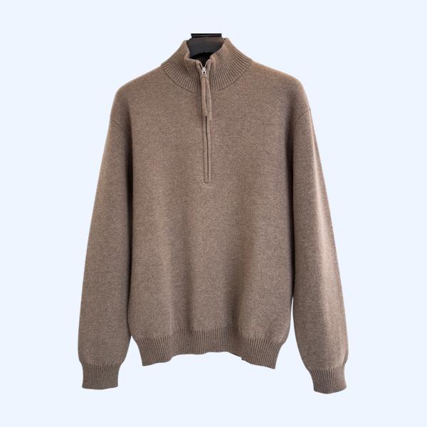 BC 하프 터틀넥 퓨어 캐시미어 스웨터
