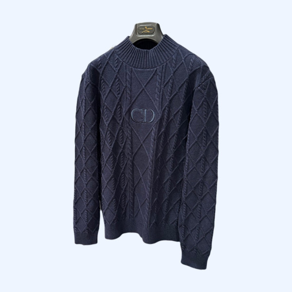 디올 크루넥 스웨터