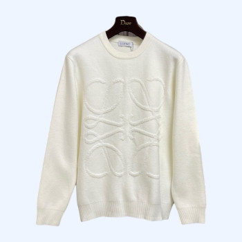 로에베 라운드넥 니트