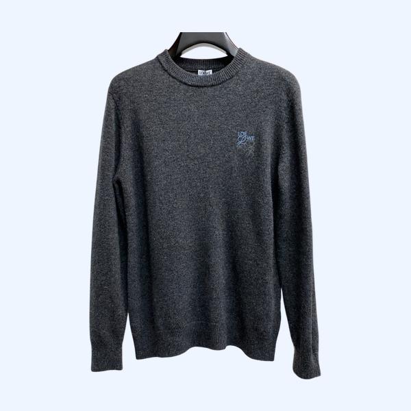 로에베 라운드넥 울 스웨터