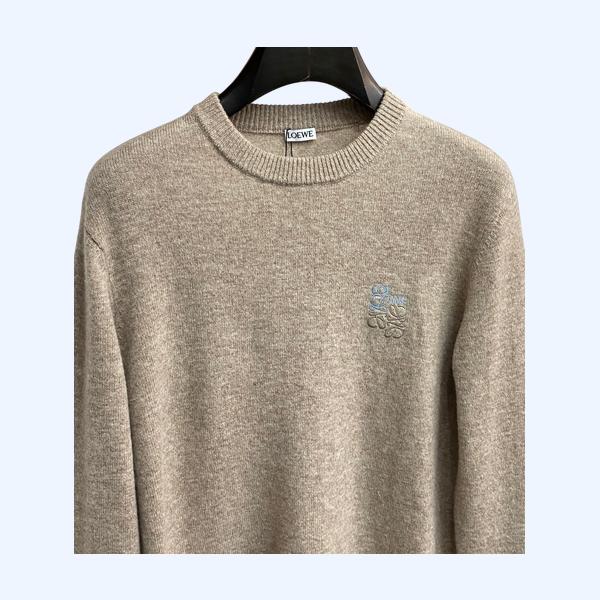 로에베 라운드넥 울 스웨터