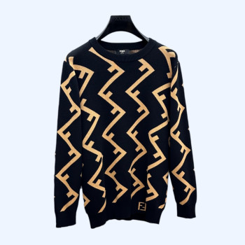 팬디 라운드넥 니트