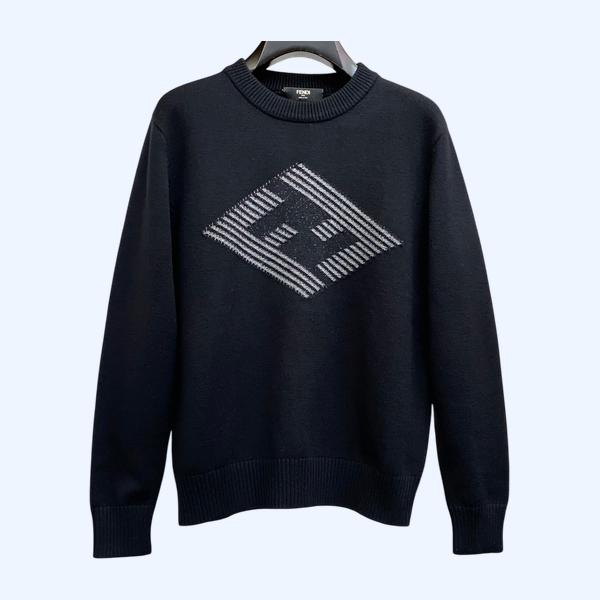 팬디 라운드넥 스웨터