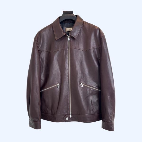 에르메스 가죽재킷