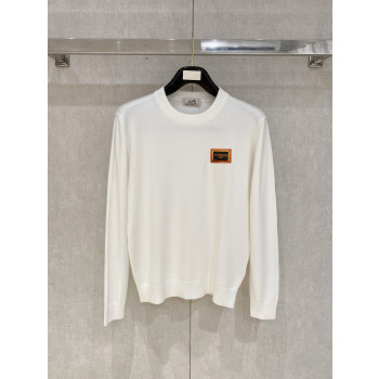 에르메스 라운드넥 니트