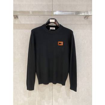 에르메스 라운드넥 니트 수웨터