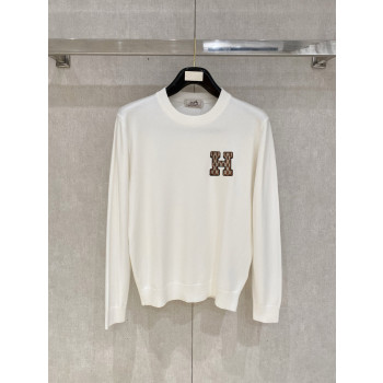 에르메스 라운드넥 니트 수웨터