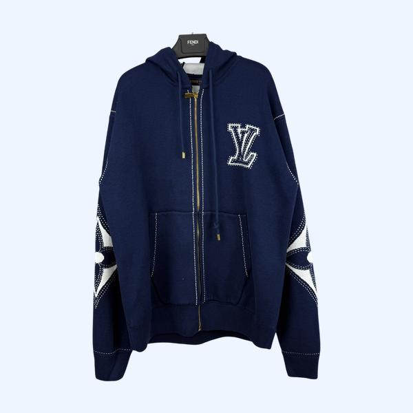 LV 네잎 클로버 지퍼 후드 재킷