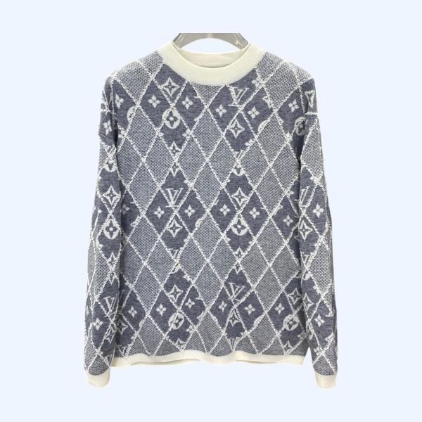 LV 다이아몬드 로고 울 스웨터