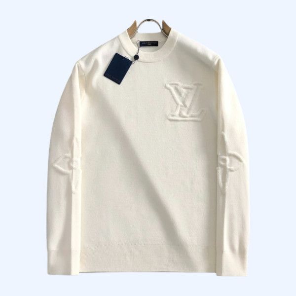 LV 울 라운드넷 니트