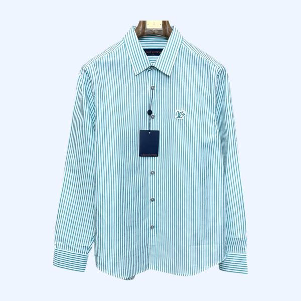 LV 자카드 스트라이프 셔츠