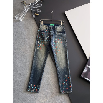 LV 워싱 데님 팬츠