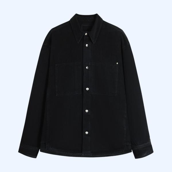 우영미 데님셔츠