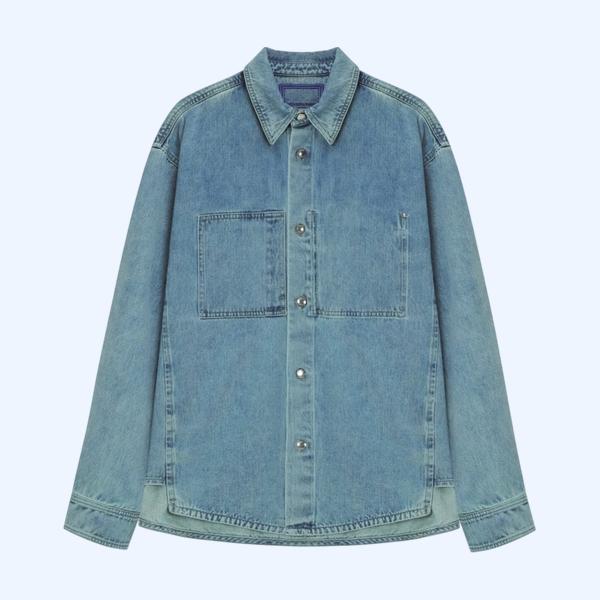 우영미 데님셔츠