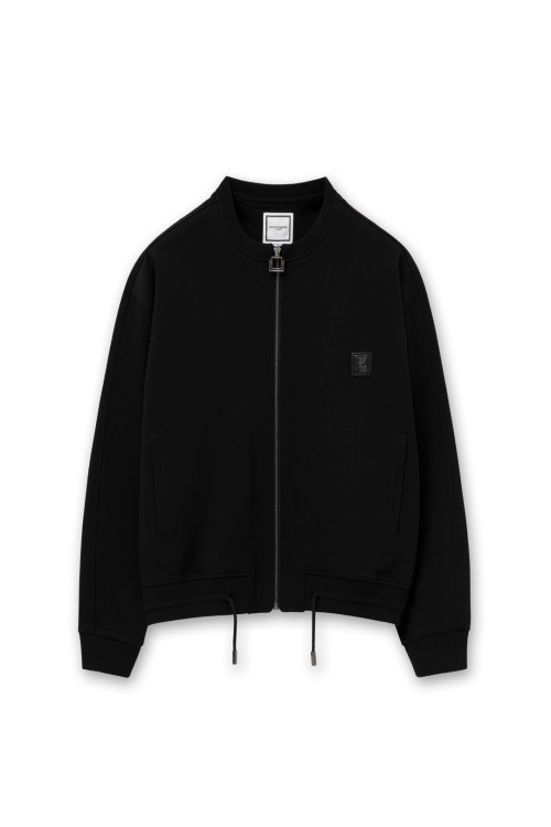 우영미 엘보패치 스웨트 셔츠