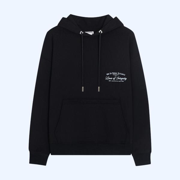 우영미 크리스탈 샹들리애 후드티