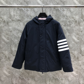 TB 드럽 숄더 포바 다운 재킷