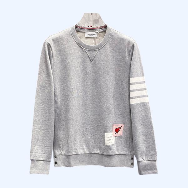 TV 라운드넥 스웨트 셔츠