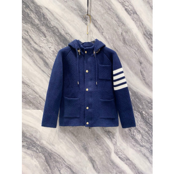 TV 패턴 지퍼 재킷