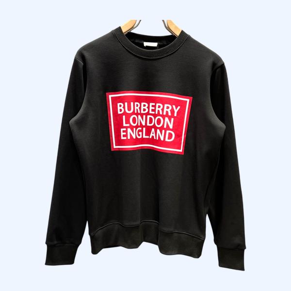 버버리 로고 플리스 스웨터 셔츠