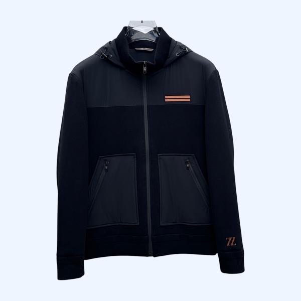 제냐 후드 다운재킷