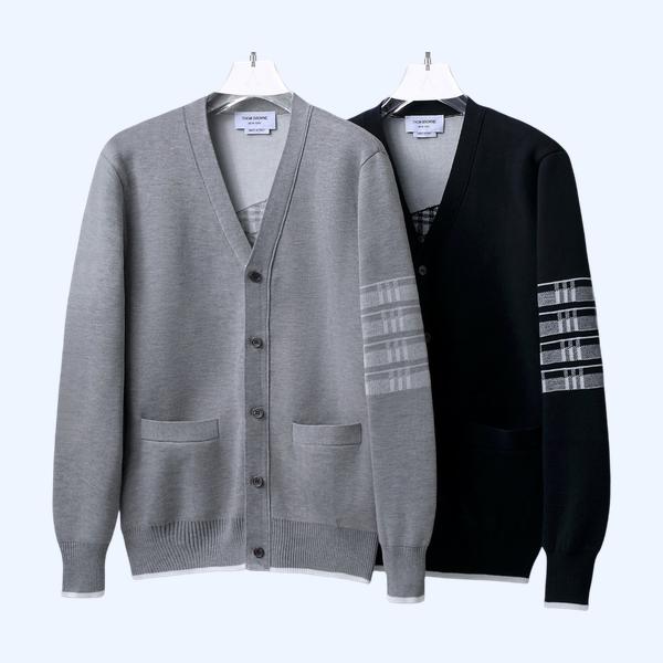 TB V넥 가디건