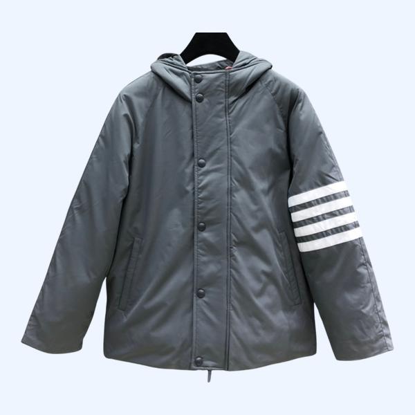 TB 드럽 숄더 포바 다운 재킷