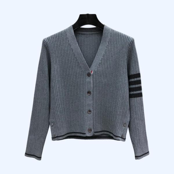 TB 스몰 트위스트 포바 가디건
