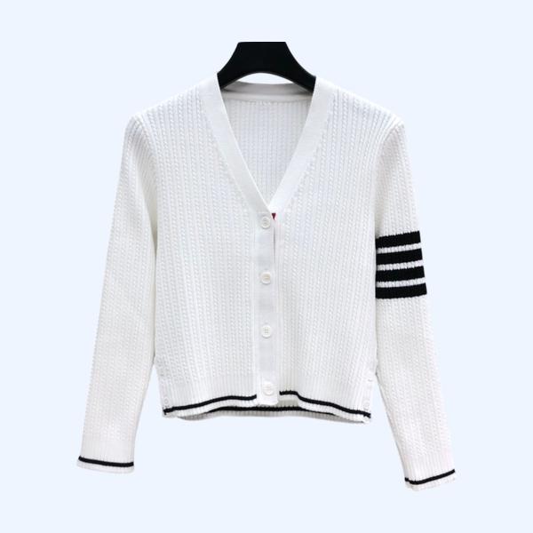 TB 스몰 트위스트 포바 가디건